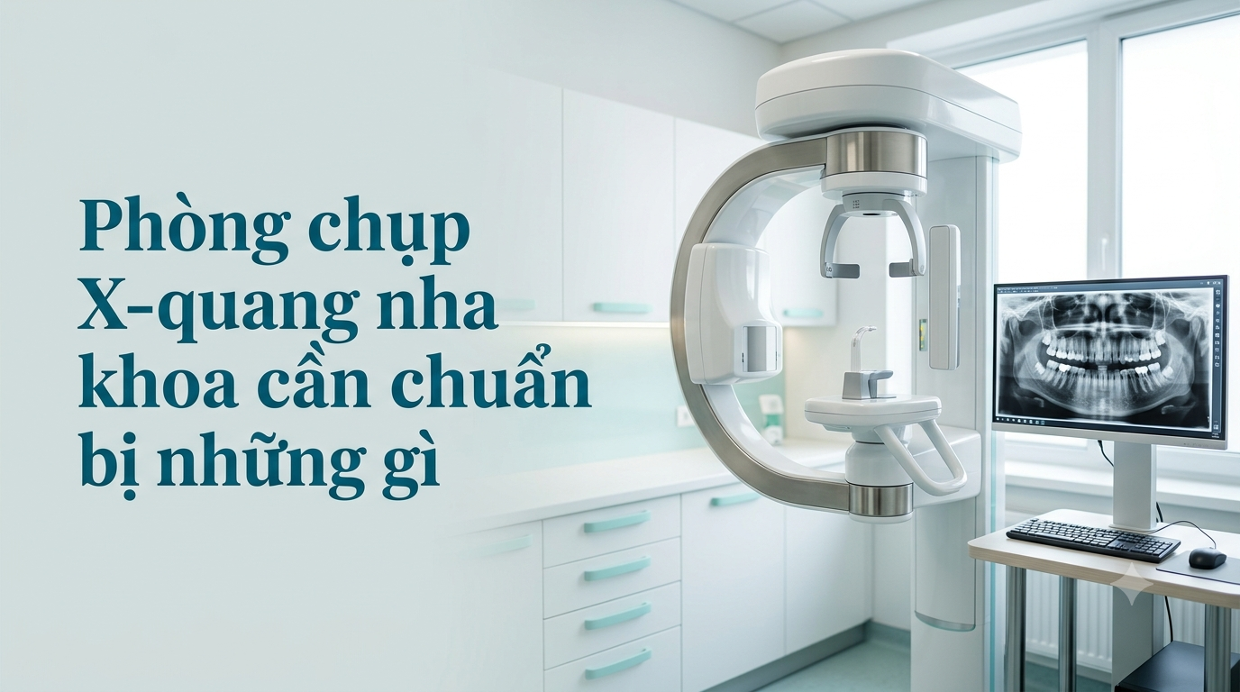Phòng chụp X-quang nha khoa cần chuẩn bị những gì